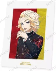 【中古】紙製ボード・プレート 佐野万次郎(マイキー) Ani-Art 第2弾 キャラファインマット 「東京リベンジャーズ」 