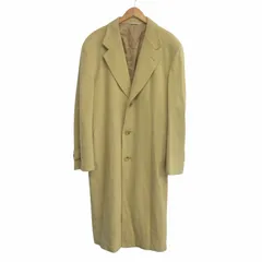 ★ イタリア製 CANALI カシミヤ混 チェスターコートカナーリ ☆ イタリア製 CANALI カシミヤ混 チェスターコートカナーリ