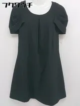 ◇ bread n butter ブレッドアンドバター バックジップ 半袖 ミニ ワンピース サイズ1 ブラック レディース  【1107080002272】のサムネイル