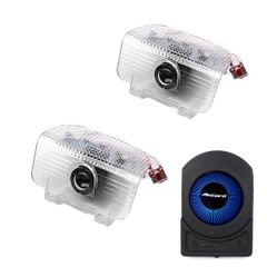 新品 Yaoperfor車用カーテシ LED カーテシランプカーテシライトロゴ投影、ホンダ Spirior/Accord/Odyssey/CR-Zアコード車用ドアランプ対応