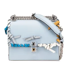 FENDI ミニ キャナイ エフ ショルダーバッグ FENDI フェンディ ミニキャナイ エフ ショルダーバッグ レザー