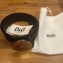 新品 未使用 タグ付き 保存袋 箱付き DOLCE&GABBANA ベルト ドルガバ