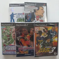 【未開封新品】プレイステーション2　サッカー系ソフト5本