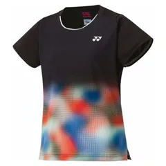 YONEX(ヨネックス) ウィメンズゲームシャツ テニス・バドミントン ウェア(ウィメンズ) (20890)、(007)ブラック