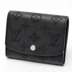 ルイヴィトン / LOUIS VUITTON ポルトフォイユ イリス コンパクト M62540 モノグラム マヒナ レザー ノワール(ブラック) 【中古】 商品番号 S-158295のサムネイル