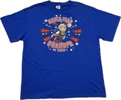 DELTA Tシャツ　Never Fear Grandpa is here　おじいちゃん最高！　XLサイズ
