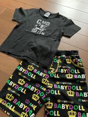 ベビードール　コムサ　ハーフパンツ　Tシャツ