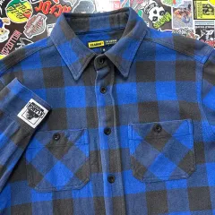 エックスラージ フランネル チェック シャツ M