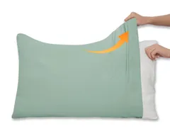 【人気商品】防臭 抗菌 ストレッチ 通気 吸汗 オールシーズン Ｔシャツ素材 洗える サラサラ 柔らか 枕套 封筒式 pillow 小さめ のびのび枕カバー ピローケース case いろんなサイズやかたちのまくらにのびのびフィット まくらカバー 綿 35×50