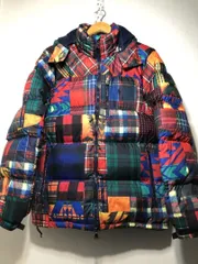 082082 POLO RALPH LAUREN NATIVE チェック ダウン ジャケット M ネイティブ ポロ ラルフローレン