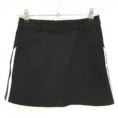 カルバンクラインゴルフ スカート 黒×白 サイドライン ストレッチ メッシュ裏地 レディース 7 ゴルフウェア Calvin Klein golf のサムネイル