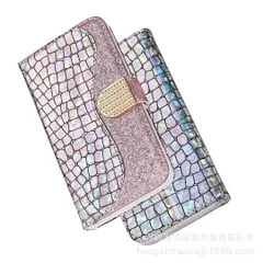 iPhone12 きらきら おしゃれ手帳型ケース 綺麗 輝き 耐衝撃　ピンク　ご購入後ご希望の対応機種を教えて下さい。