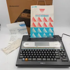 【K-0884】SANYO ワードプロセッサ SWP-Ｍ15 通電確認済み