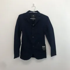 【G STAR RAW】ジースターロゥ ネイビー　紺色　XS　ジャケット　アウター　長袖　ノーカラージャケット　シンプル