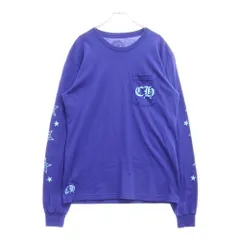 CHROME HEARTS (クロムハーツ) BLUE STAR LONG SLEEVE TEE