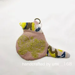 トリポーチ forest wing memoria ピンク ミナペルホネン生地使用