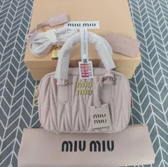 2024年最新】ミュウミュウ Miu Miu トップハンドル ハンドバッグ 中古