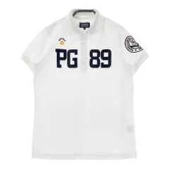 サイズ：2 PEARLY GATES パーリーゲイツ  半袖ポロシャツ ニコちゃん ホワイト系 [240101447753] ゴルフウェア レディース ストスト
