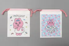 【中古】バッグ Aセット ソフト巾着袋2Pセット 「おぱんちゅうさぎ」