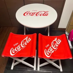 コカコーラ テーブルセット 最終値下げ！ 2025年最新】コカコーラ テーブル セットの人気アイテム - メルカリ