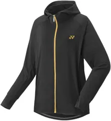 YONEX ヨネックス ウィメンズニットウォームアップパーカー BK サイズ M 57076 7 | スポーツ用品 運動 スポーツ ウェア トップス パーカー ニット 素材 ウィメンズ M ブラック 着心地 衣類 快適 球技 YONEX 使いやすい 定番 プレ