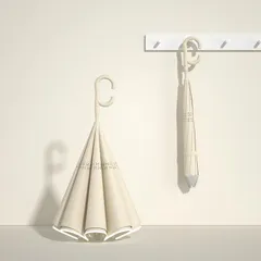 逆さ傘 ワンタッチ 自動開閉 晴雨兼用 完全遮光 紫外線 8本骨 無地 花柄 反射テープ 折り畳み UVカット 雨傘 日傘 晴れ雨兼用 折りたたみ 強力撥水 遮熱 耐風