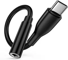 【在庫処分】USB-C to 3.5 mmヘッドフォンジャックアダプタ DAC搭載 iphone イヤホン 変換アダプタ 変換 高耐久ケーブル タイプc イヤホンジャック 3極 4極 オーディオ 変換 マイク 音量調節/通話/Hi-Fi音質 iPhon