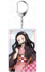【中古】キーホルダー 竈門禰豆子(立ち絵 ver.) オーロラアクリルキーホルダー 「鬼滅の刃」