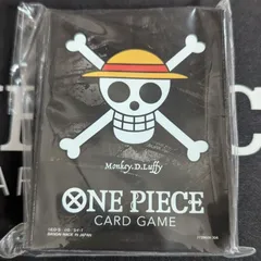 ONE PIECE - ワンピース カードゲーム ルフィ 海賊旗 スリーブ 新品未開封 キャラクタースリーブ ワンピース ＜海賊旗＞ モンキー・D