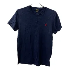 POLO RALPH LAUREN 半袖 ロゴ Tシャツ S ネイビー ポロラルフローレン 古着卸 アメリカ仕入 a707-5656のサムネイル