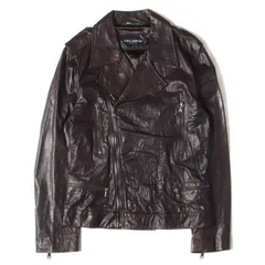 2026年最新】D&G ／ Dolce＆Gabbana メンズ レザージャケット