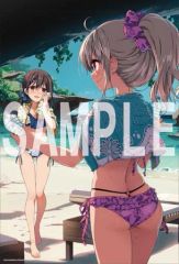 [중고] 태피스트리 일리야 & 미유 히로야마 히로시 일러스트 A1 태피스트리 [Fate / kaleid liner 프리즈마 ☆ 일리야 drei!!]