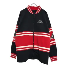 Kappa カッパ トラックジャケット 大きいサイズ スポーツ ブラック(メンズ XXL)中古 古着 U5952