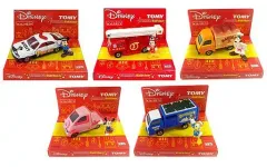 【中古】食玩 ミニカー 全5種セット 「ディズニーキャラクター・トミカエディション」