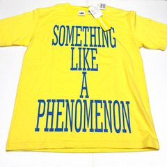 PHENOMENON フェノメノン Tシャツ L BABY YELLOW イエロー ILLT-112 プリント 未使用 SOMETHING LIKE A PHENOMENON