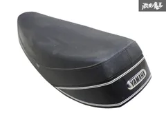 ヤマハ SR400 純正シート 純正カウル対応 ダブルシート A ステッチ SR400｜K＆H