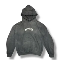 CVTVLIST 22AW USUAL HOODIE GARMENT DIE フーディーガーメントダイ スウェットパーカー CTLS 刺繍ロゴ カタリスト 2201090301 チャコール 1 91255A7のサムネイル