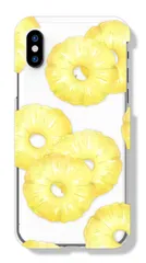 Galaxy S23 SC-51D SCG19 ケース カバー ギャラクシーS23 スマホケース ハードケース フルーツ 果物 いちご 桃 パイン おしゃれ 大人 可愛い おしゃれ 人気 クリア 透明 カラー05