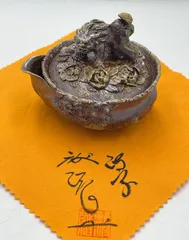 備前焼　白備前　難波誠治作　獅子　宝瓶　NS8 備前焼 白備前 難波誠治作 獅子 宝瓶 NS9 - メルカリ