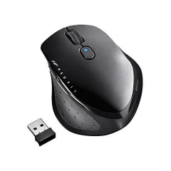 Sサイズ_無線マウス 5ボタン_ブラック バッファロー BUFFALO 無線 BlueLED 5ボタン ネオフィットマウス Sサイズ ブラック BSMBW515SBKのサムネイル