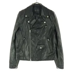 【24時間以内発送】アーバンリサーチ　黒　メンズ　革ジャン　38サイズ（M相当） 24時間以内発送】アーバンリサーチ 黒 メンズ 革ジャン 38サイズ