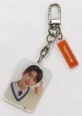 【中古】キーホルダー [単品] テヒョン アクリルキーリング 「TOMORROW X TOGETHER×4OIN」 キラキラメイクアップセット同梱品