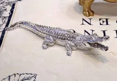 ワニ アリゲーター クリスタル 水晶 ドーム フランス ナンシー