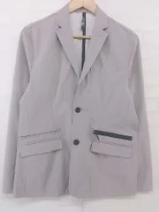 ◇ HALHAM ハルハム 2B 長袖 テーラードジャケット サイズM ライトグレー系 メンズ P  【中古】 【1210120002306】のサムネイル