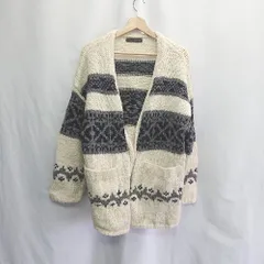 ◇ ⊆ アーバンリサーチ カジュアル 長袖 ニットカーディガン サイズ表記なし ホワイト系 メンズレディース E  【1505220003552】