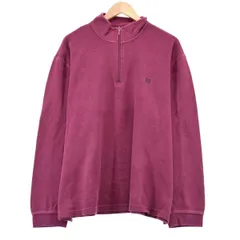 古着 チャップス CHAPS コットンニットハーフジップセーター メンズXL/eaa330802