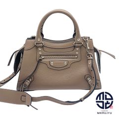 BALENCIAGA バレンシアガ グレージュ ブラウン系 茶 638521 ネオクラシック シティ ハンドバッグ 2wayショルダーバッグ カバン 鞄 ブランド
