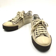 MONCLER  モンクレール　GLISSIERE グリシエール　レザースニーカー  ボアインソール　サイズ38(25cm) スペイン製