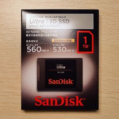 SanDisk 1TB 内蔵SSD 2.5インチ 3D Ultra