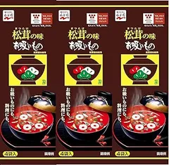 永谷園 松茸の味お吸い物 4袋入×3個